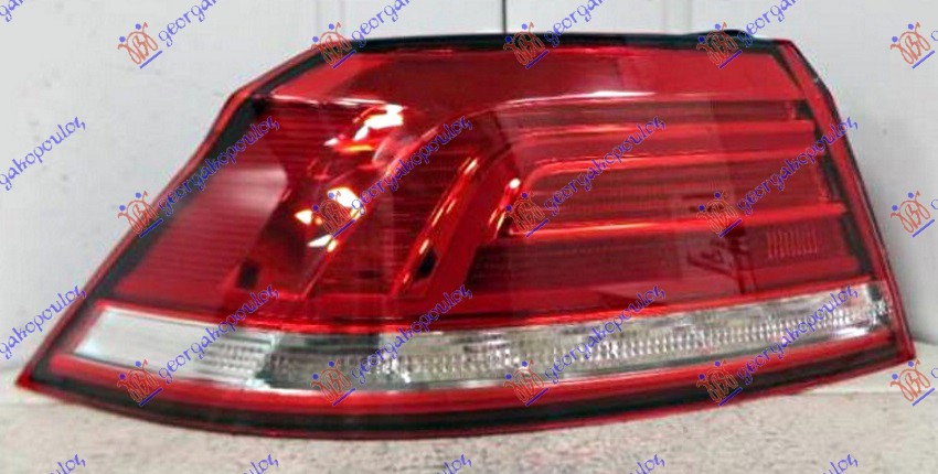 STOP LAMPA SPOLJASNJA (MIGAVAC NA DNU) (SEDAN) (LED) (DEPO) - LEVO