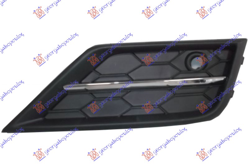 RESETKA PREDNJEG BRANIKA (HROM LAJSNA) - DESNO