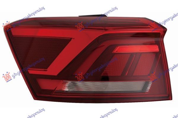 STOP LAMPA SPOLJASNJA LED CRNA (DEPO) - LEVO