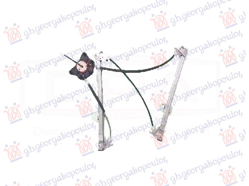 PODIZAC PREDNJEG PROZORA ELEKTRICNI (BEZ MOTORA)