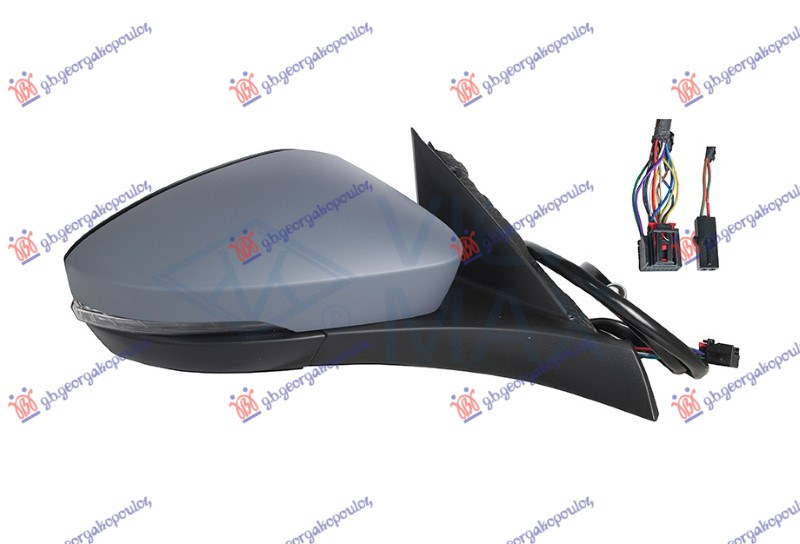 RETROVIZOR ELEKTRICNI SA GREJACEM PM (ELEKTRO-SKLOPIV) (MEMORIJA) (MIGAVAC) (SVE - DESNO