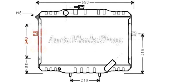 HLADNJAK HYUNDAI H1 25D / H100