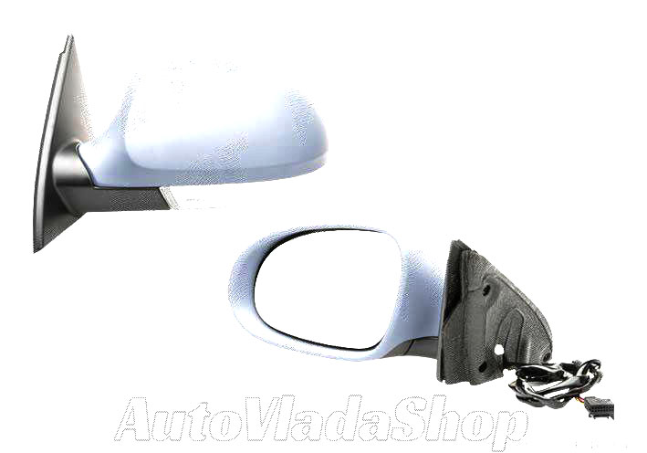 RETROVIZOR ELEKTRICNI SA GREJACEM PM (MIGAVAC) (ASFERICNO STAKLO) - LEVO