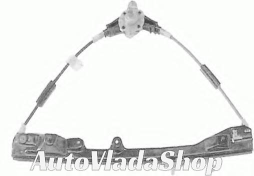 PODIZAC PREDNJEG PROZORA MEHANICKI 3 VRATA (A KVALITET) - DESNO