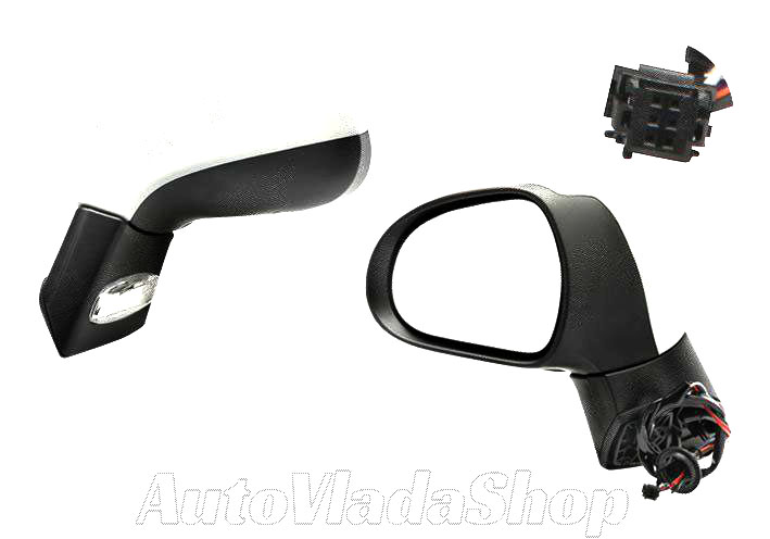 RETROVIZOR ELEKTRICNI SA GREJACEM PM (MIGAVAC) (SENZOR) (KONVEKSNO STAKLO) - DESNO