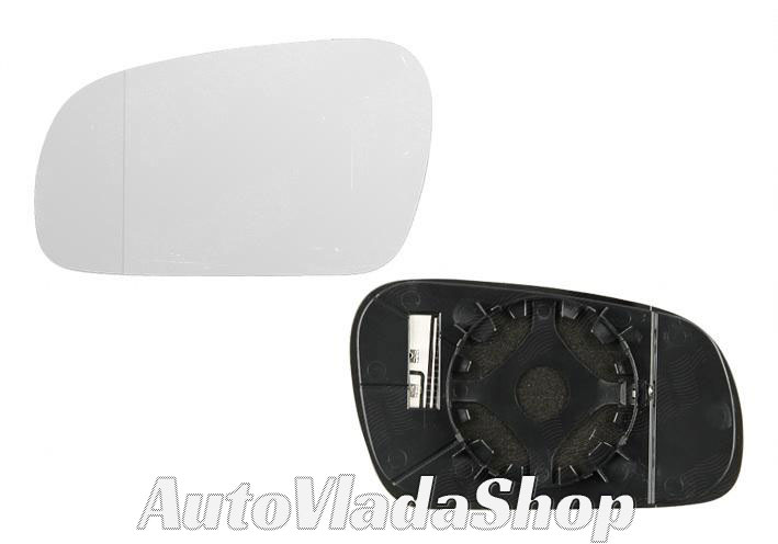 STAKLO RETROVIZORA SA GREJACEM (SAMO ZA ZAMENSKI RETROVIZOR KRACI OD ORIGINALA)  - LEVO