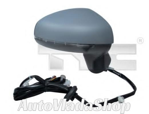 RETROVIZOR ELEKTRICNI SA GREJACEM PM (MIGAVAC) (A KVALITET) (KONVEKSNO STAKLO) - DESNO