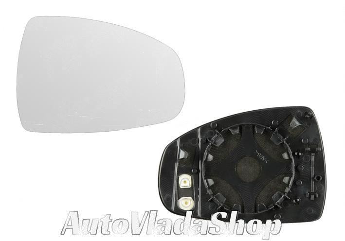 STAKLO RETROVIZORA SA GREJACEM (KONVEKSNO) - DESNO