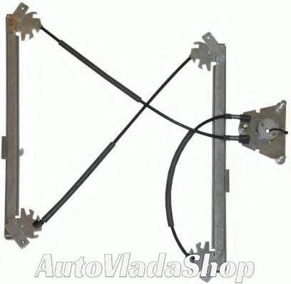 PODIZAC PREDNJEG PROZORA ELEKTRICNI (BEZ MOTORA) 5 VRATA - LEVO