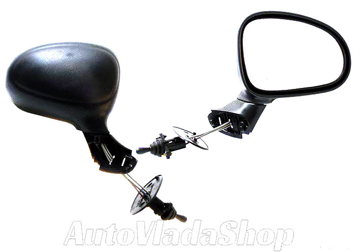 RETROVIZOR MEHANICKI SA SAJLOM (A KVALITET) (KONVEKSNO STAKLO) - DESNO