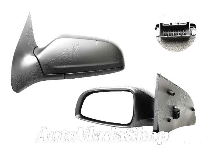 RETROVIZOR ELEKTRICNI SA GREJACEM 5 VRATA (A KVALITET) (KONVEKSNO STAKLO) - DESNO