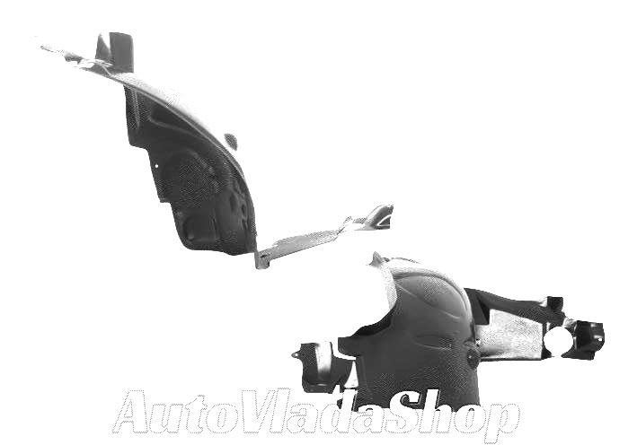 POTKRILO (ZADNJI DEO) PLASTICNO - LEVO