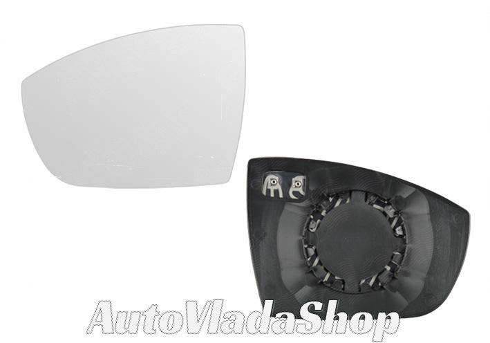 STAKLO RETROVIZORA SA GREJACEM (KONVEKSNO) - DESNO