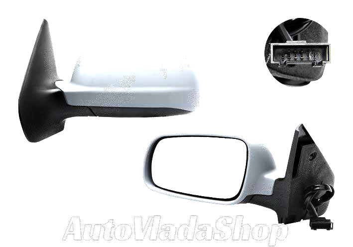 RETROVIZOR ELEKTRICNI SA GREJACEM PM (ASFERICNO STAKLO) - LEVO