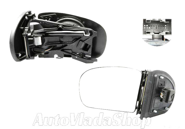 RETROVIZOR (BEZ POKLOPCA) ELEKTRICNI SA GREJACEM (ELEKTRO-SKLOPIV) (MEMORIJA) (A - LEVO