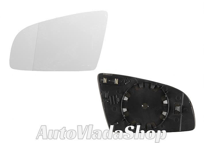 STAKLO RETROVIZORA SA GREJACEM (ASFERICNO) - LEVO