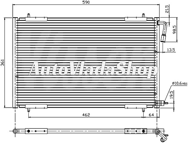 HLADNJAK KLIME (54.5x37x1.6) -02