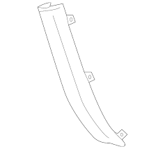 RUB PLASTICNI ZADNJEG BRANIKA 08- - LEVO