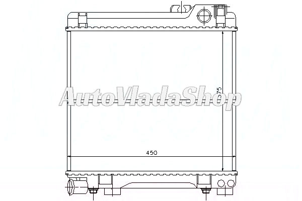 HLADNJAK BMW E30 82-85 320i-323i AUT