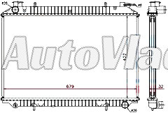 HLADNJAK MOTORA 2.0cc 16v  i  DIZEL(42.3x68.5) POKLOPAC LEVO