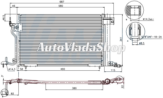 HLADNJAK KLIME (53.5x34.3x16)