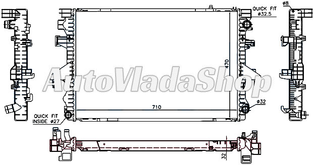 HLADNJAK MOTORA 2.5 TDi DIZEL (MAN/AUTO) (710x470)