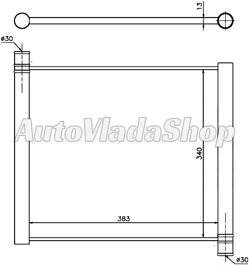 HLADNJAK MOTORA ZA SVE MODELE (38x35)
