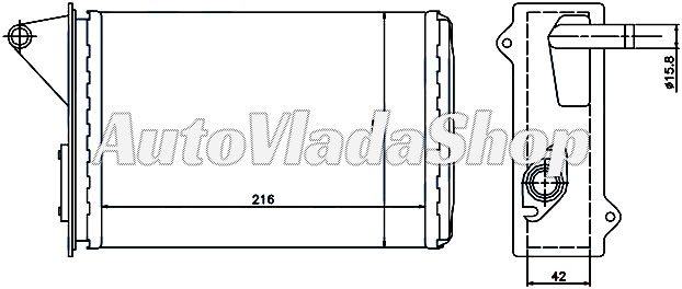 GREJAC KABINE (M) (+/-AC) 216x157 (BEZ PREKIDACA)