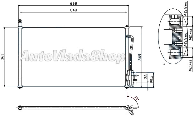 HLADNJAK  KLIME FORD FOCUS I      08/98-11/04
