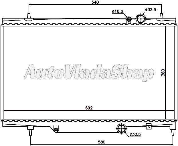 HLADNJAK CITROEN C3 30I V6 24V AUT /PEUG 607 /807