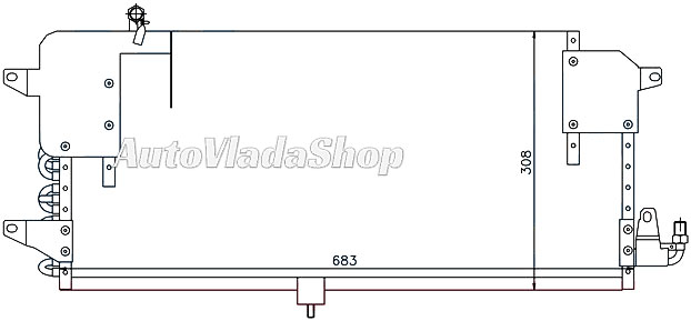 HLADNJAK KLIME (71x33)