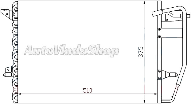 HLADNJAK KLIME BENZIN/DIZEL (51.2x36.5)