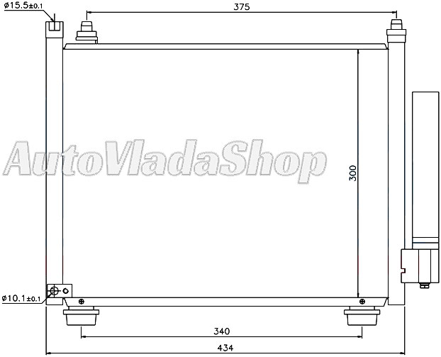 HLADNJAK KLIME 1.3 DDiS (38.5x30.8x20) 03-