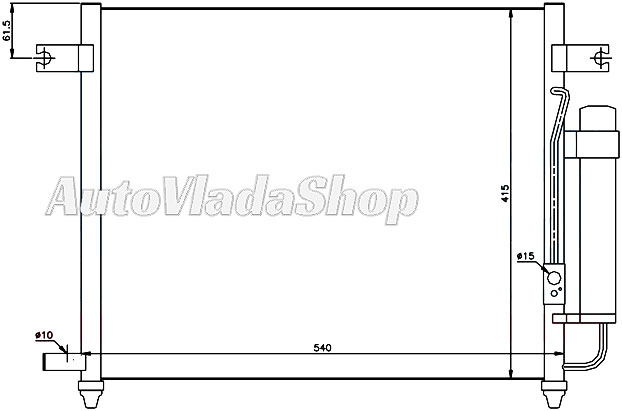 HLADNJAK KLIME 1.2 BENZIN (540x415)